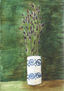 Jarrón con flores.