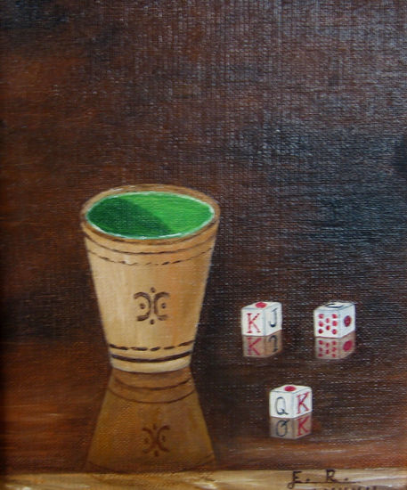 Partida de dados Oil Canvas Others