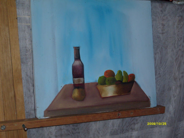 trago de amor Oil Canvas Still Life Paintings