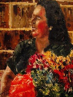 Gitana vendiendo...