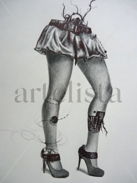 "La dama de zapatos...