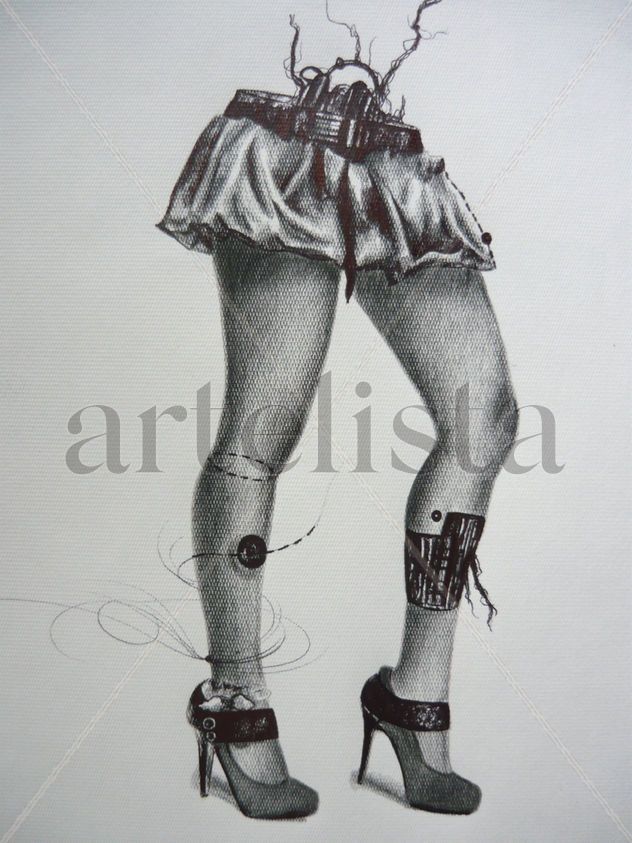 "La dama de zapatos rojos"
