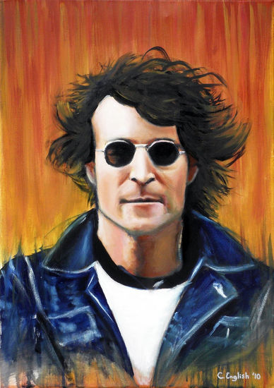 Dark Lennon - Cristian English Oil Canvas Portrait