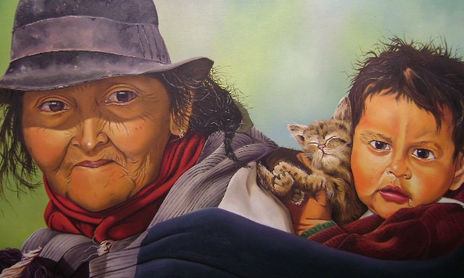 Entre el color y el pincel