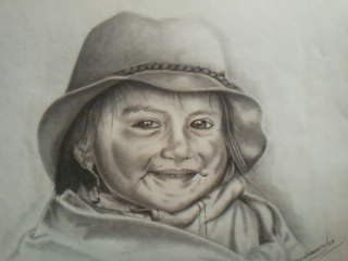 La sonrisa de un niño Graphite