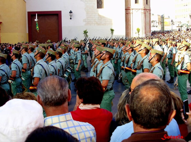 Málaga la Legión procesión Cristo de  Mena Other Themes Color (Digital)