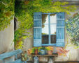 Ventana en la granja