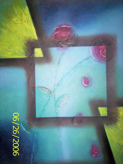 ROSAS Oil Canvas