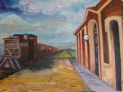 Antigua estación de...