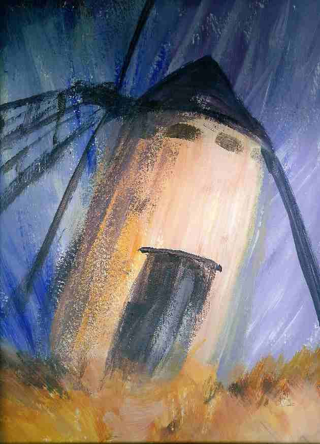 molino y viento