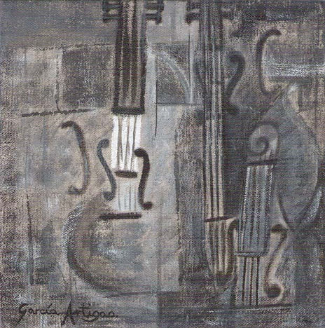 Tres violines