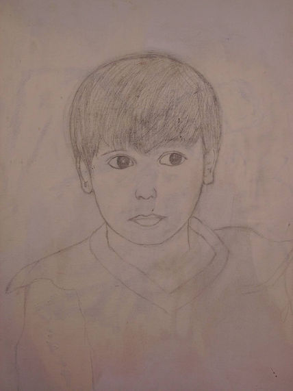 dibujo de Iván