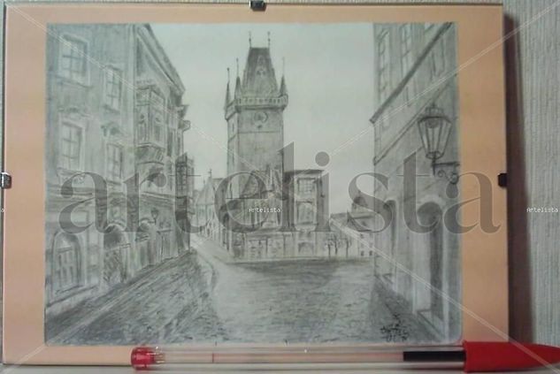 PLAZA VIEJA DE PRAGA Pencil