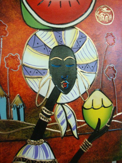 Marchanta Africana Oil Canvas Landscaping