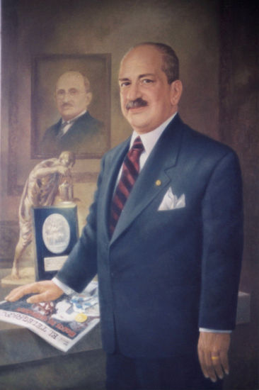 SR. JOSÉ SANTIAGO CASTILLO Óleo Lienzo Retrato