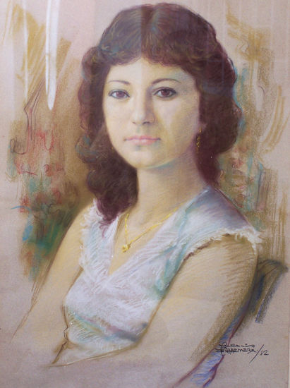 SASKIA Oil Canvas Portrait