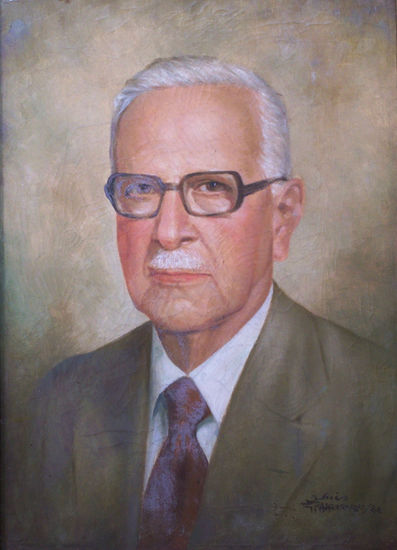 ARQ. MARCOS MARTINEZ SALAZAR Oil Canvas Portrait