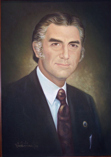 SR. GUILLERMO AROSEMENA CORONEL Oil Canvas Portrait