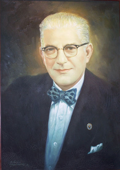 DR. JUAN TANCA MARENGO Oil Canvas Portrait