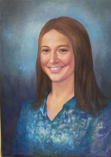 ANDREA Oil Canvas Portrait