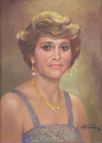 LAURA ZAMBRANO DE ARTETA Oil Canvas Portrait