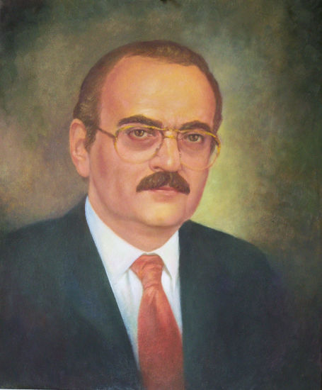 DR. MICHEL DOUMET ANTÓN Óleo Lienzo Retrato