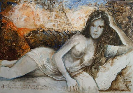 Desnudo en gris