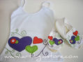 Juego camisa y alpargatas decoradas