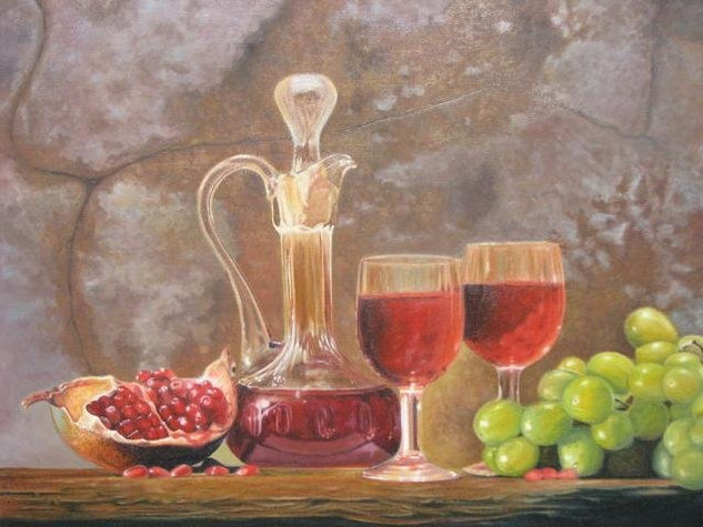 bodegon Oil Canvas Landscaping