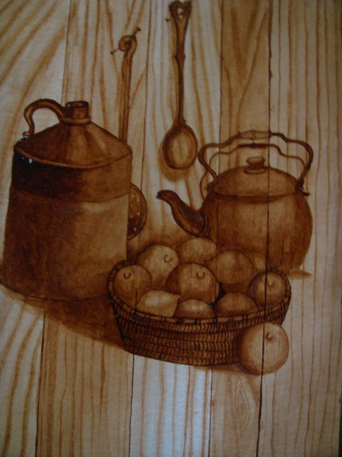 bodegon con cafetera