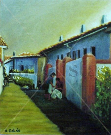 La Ralera(rincon) Oil Canvas Landscaping