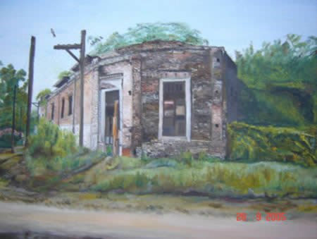 lA pANADERÍA Oil Canvas Landscaping
