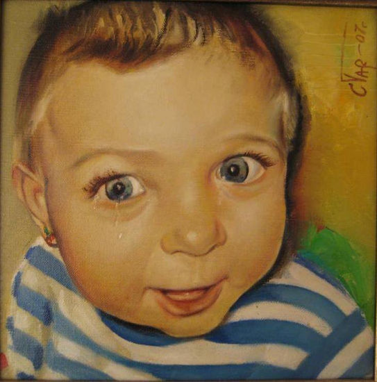 Kristina Oil Canvas Portrait