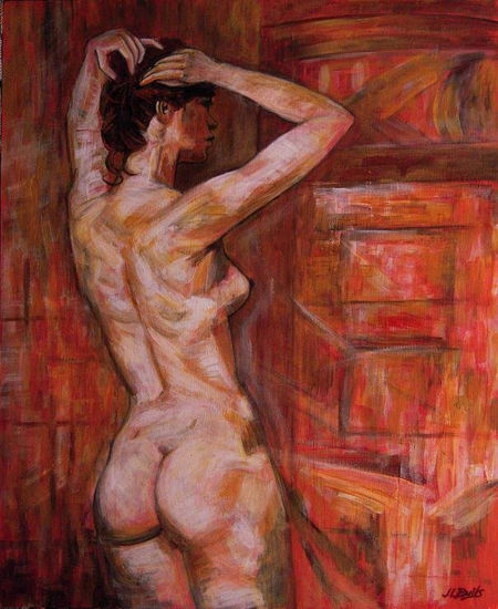 Dafne Acrylic Canvas Nude Paintings