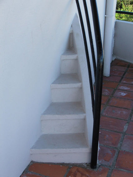Escalera truncada