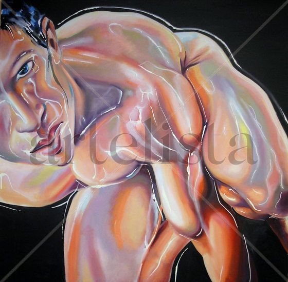 envoltorios Oil Canvas Figure Painting