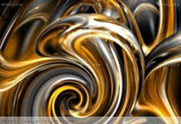 Abstracto  de   oro...