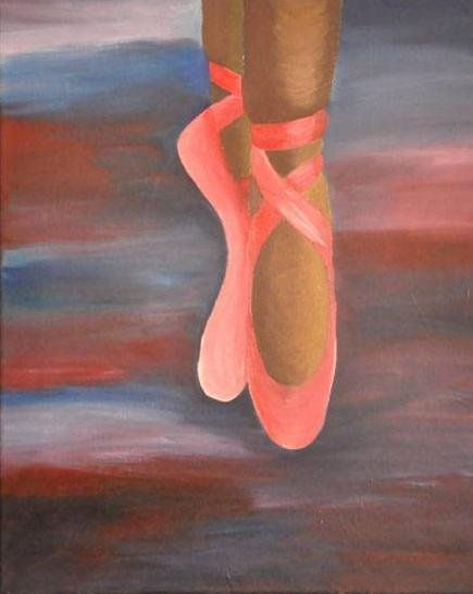 zapatillas.... Oil Canvas Landscaping