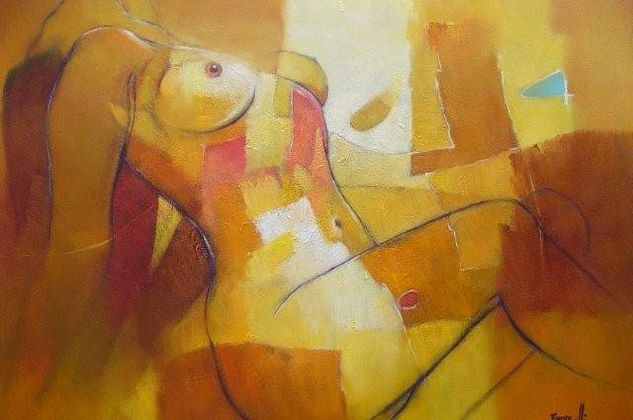 OCRES Oil Canvas Nude Paintings