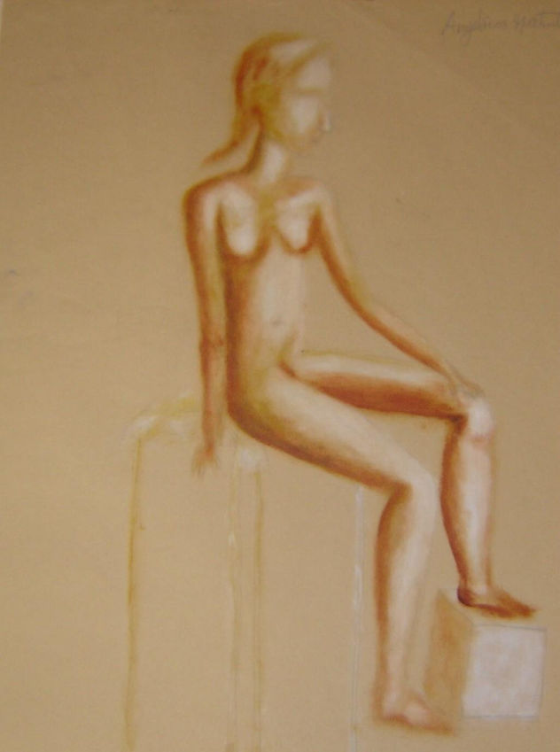 nu sépia, 48x64cm. sépia s. papel. 180€.
