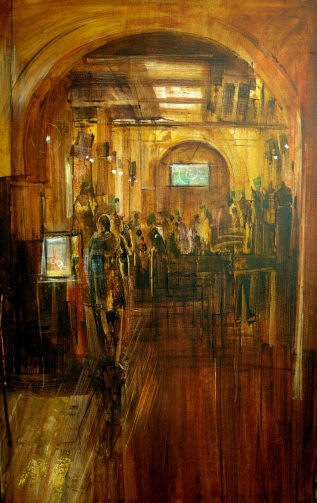 San Patricio en el Kennedy bar.