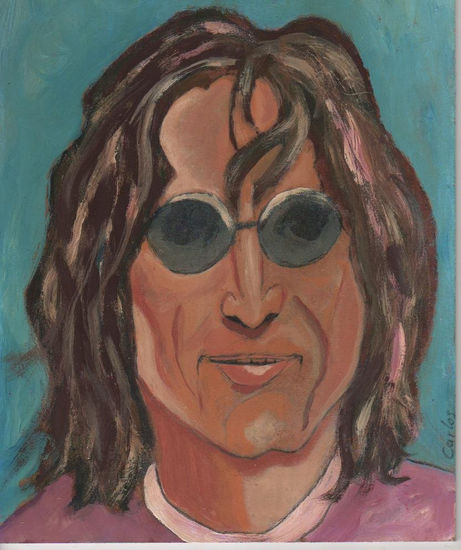 John Lennon Acrylic Panel Portrait