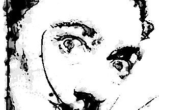 en blanco y negro