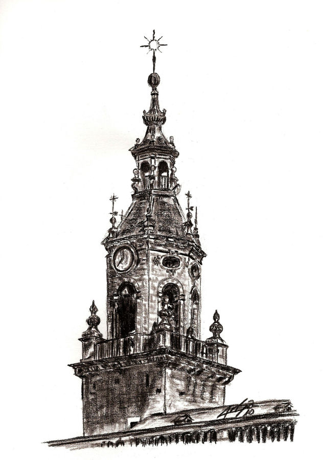 Torre de San Miguel (Iglesia de la Virgen Blanca-Vitoria)