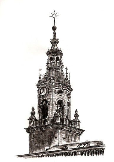 Torre de San Miguel (Iglesia de la Virgen Blanca-Vitoria) 