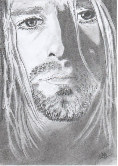 Kurk Cobain Charcoal