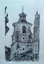 Detalle Colegiata de Santa María (Villafranca del Bierzo).