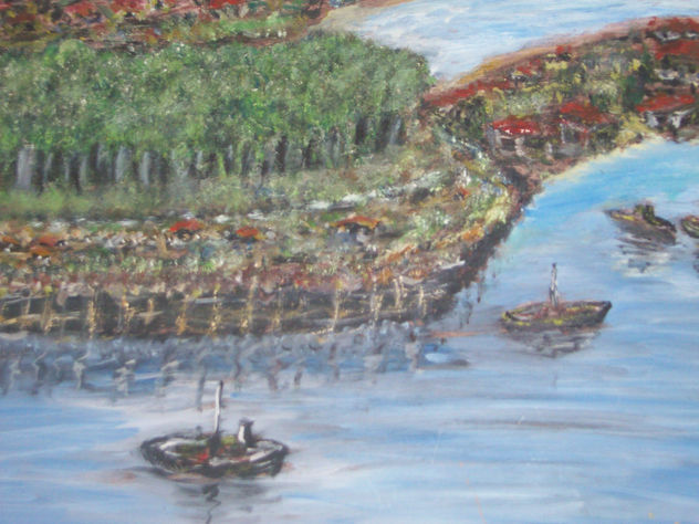 los barcos y la tierra