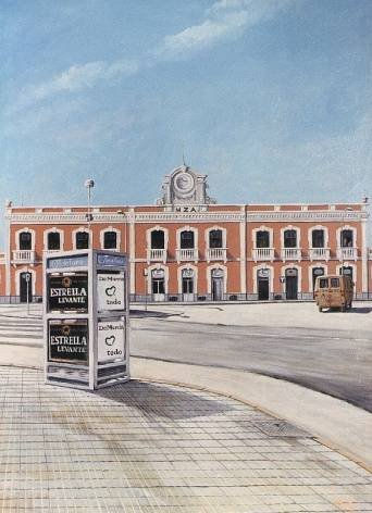 ESTACIÓN DE EL CARMEN-MURCIA Oil Canvas Others