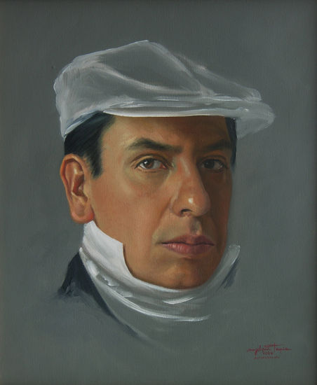 Autorretrato Óleo Lienzo Retrato